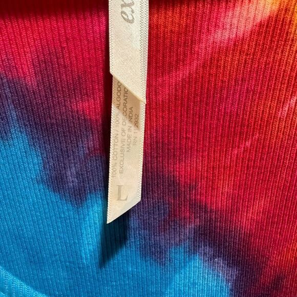 Bike Week Ribbed Tye Dye Tank Large 2016 Thunder Beach - Picture 2 of 5